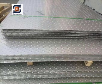 Clod rolled anti slip stainless steel palte