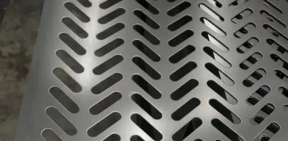 Deformation of stainless steel punching plate